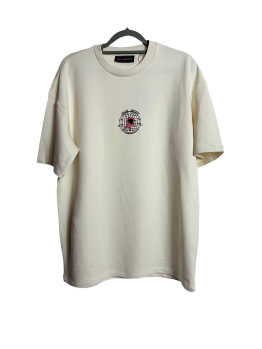 WHITE BASIC T-SHIRT