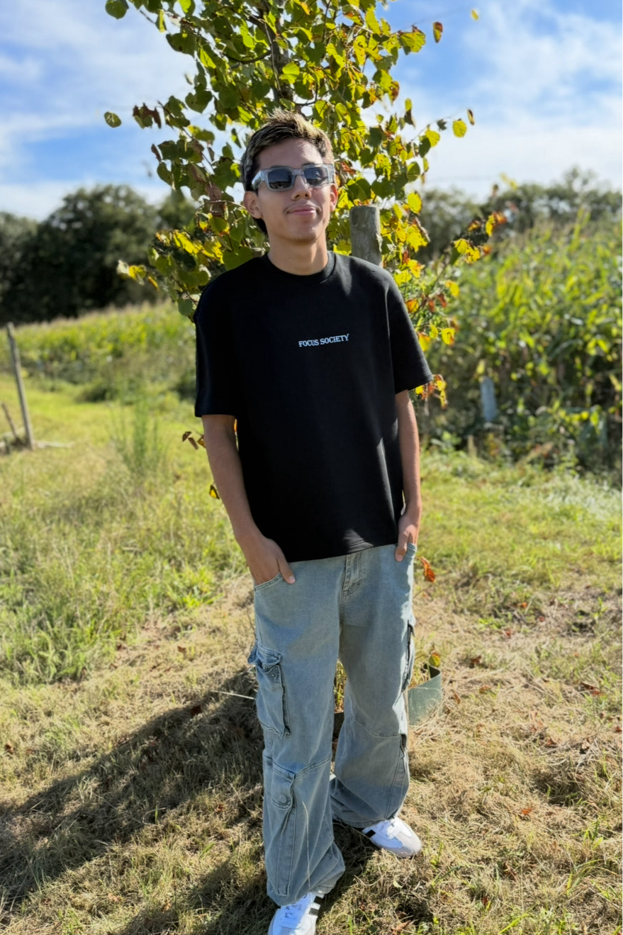 PREMIUM FOCUS T-SHIRT BLACK