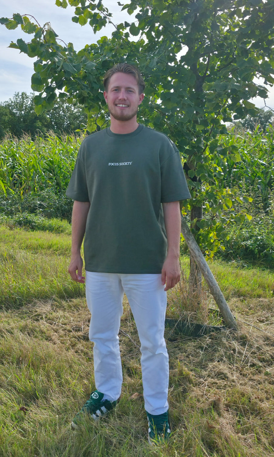 PREMIUM FOCUS T-SHIRT KHAKI