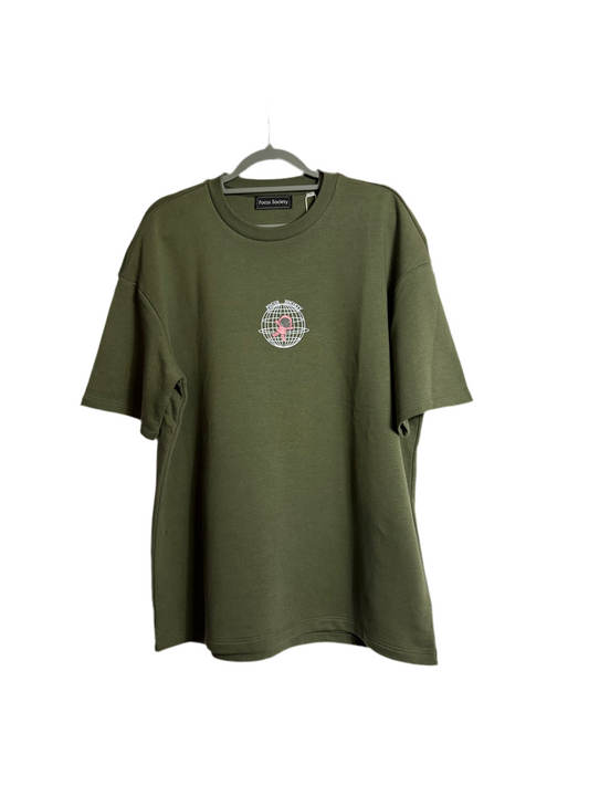 KHAKI BASIC T-SHIRT