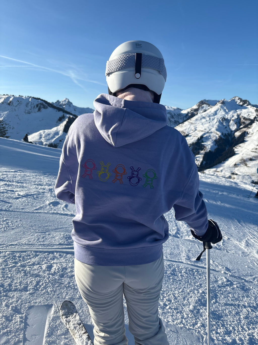 COMFY OVERSIZED HOODIE -VIOLET