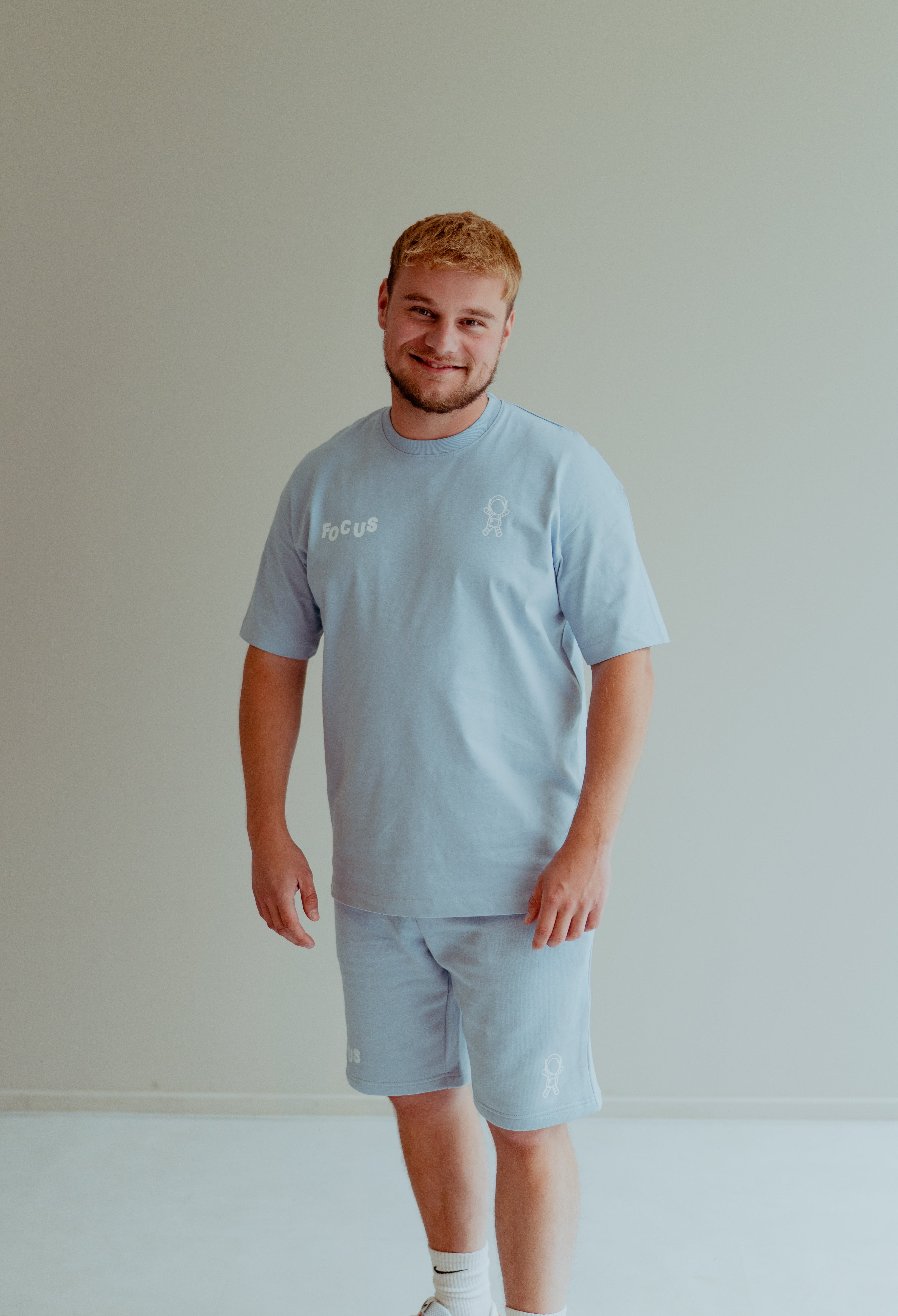 FOCUS SUMMER SET TEE AQUA