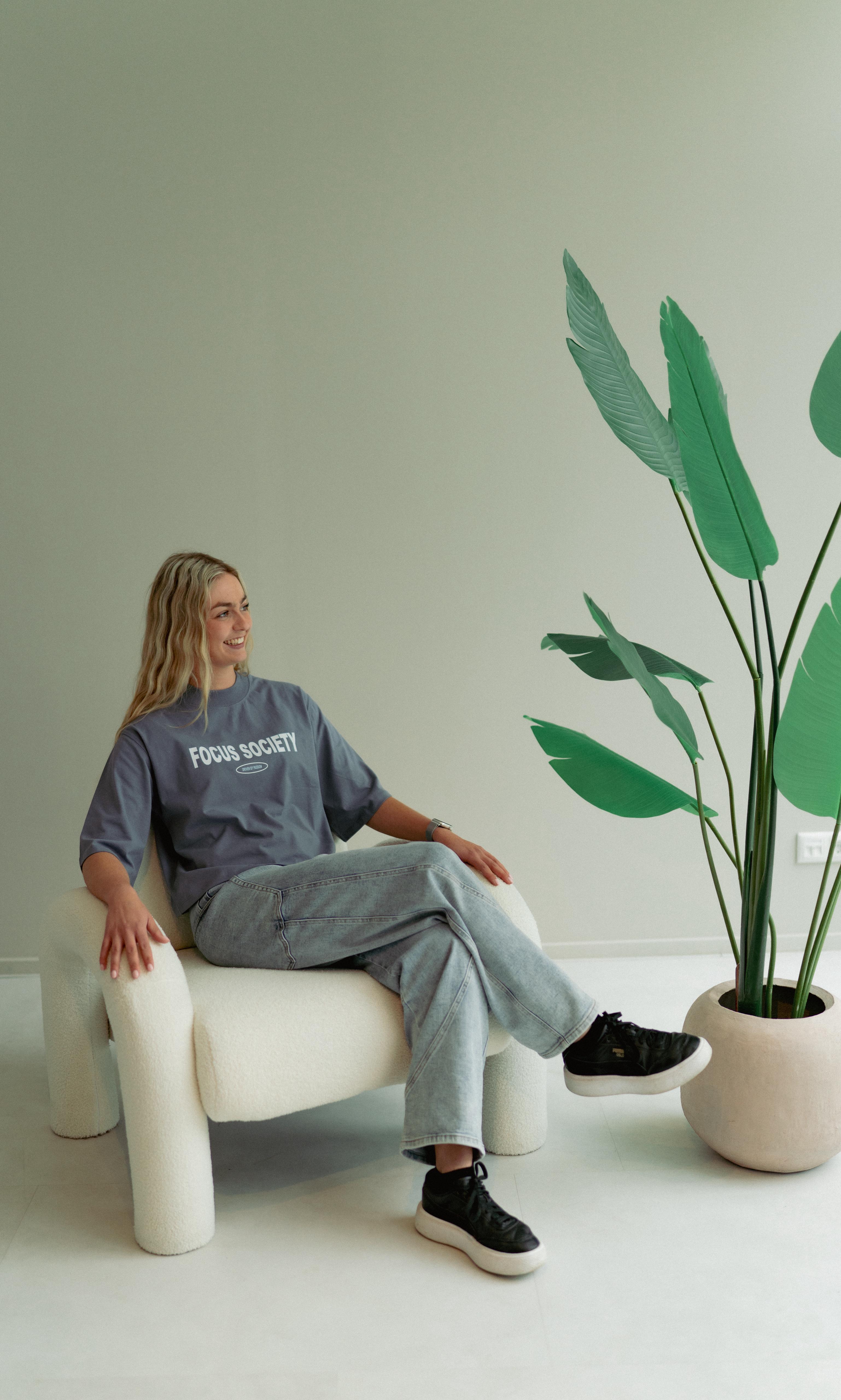 CROPPED RELAXED TEE DAMES