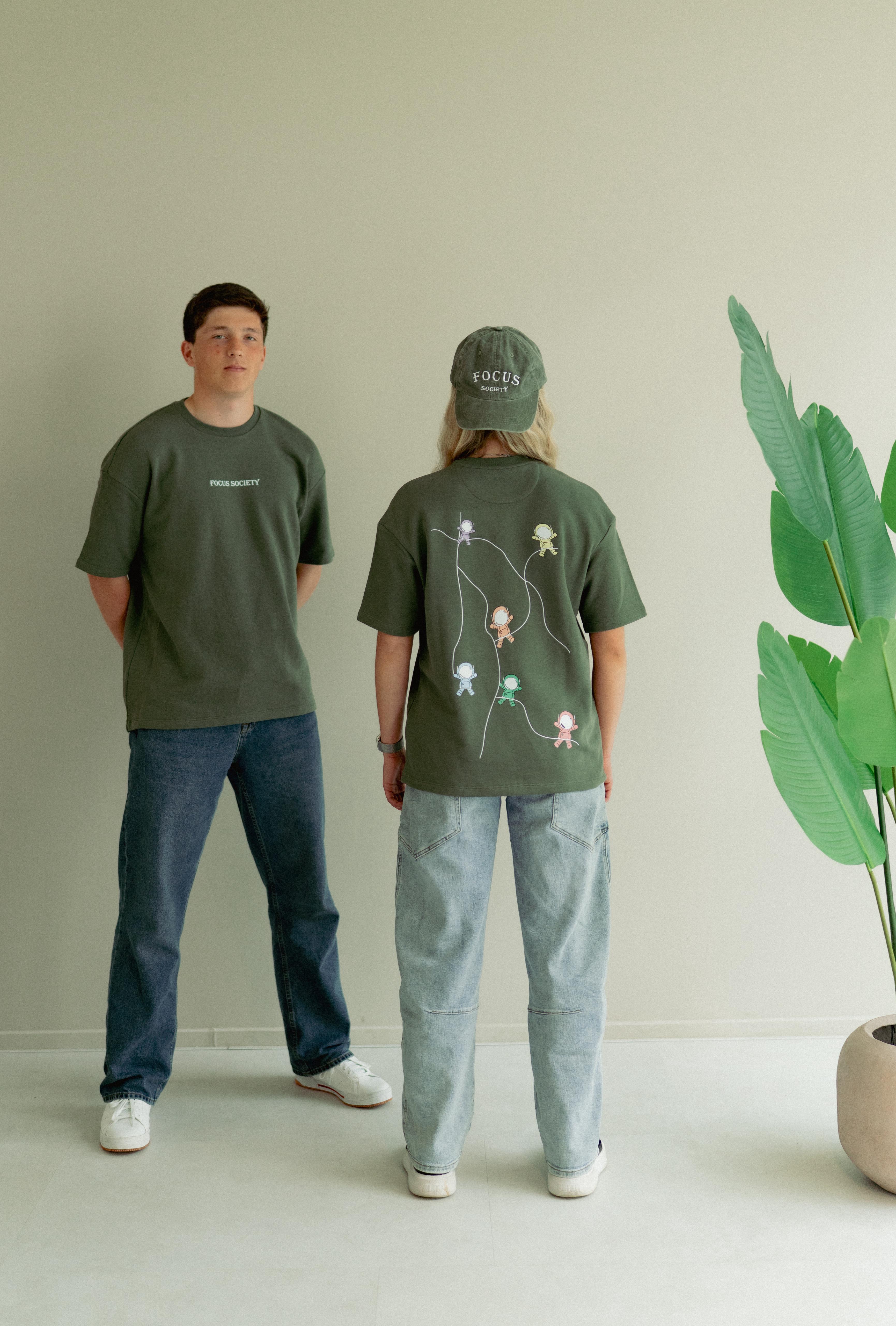SOCIETY PREMIUM TEE KHAKI