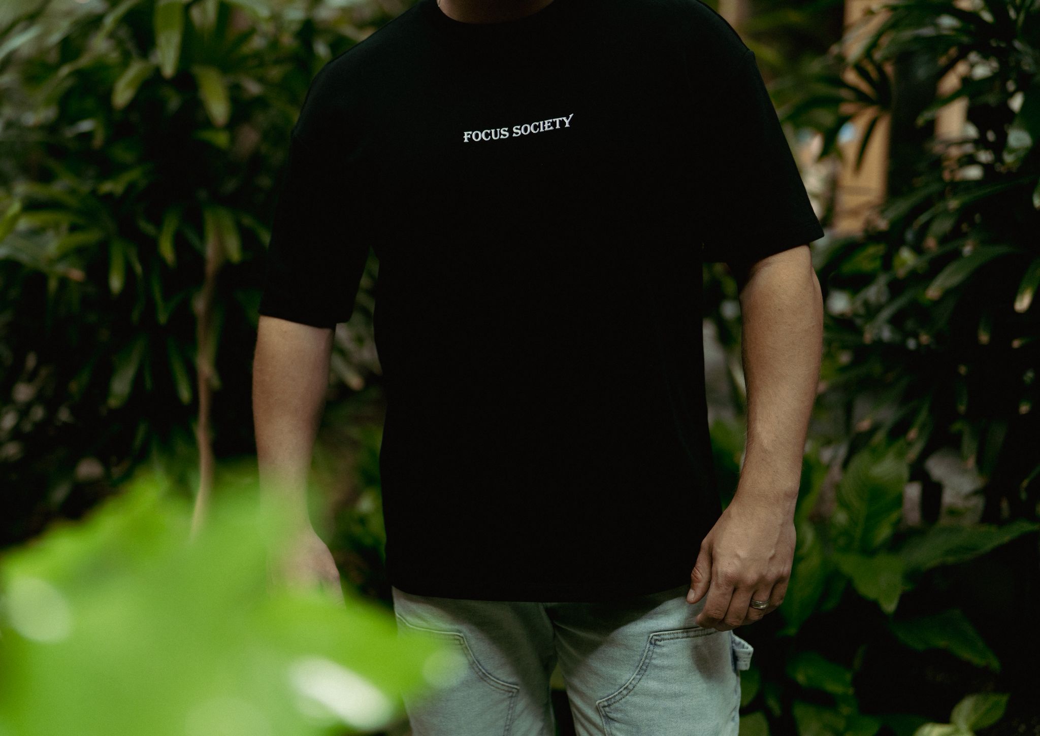 SOCIETY PREMIUM TEE BLACK