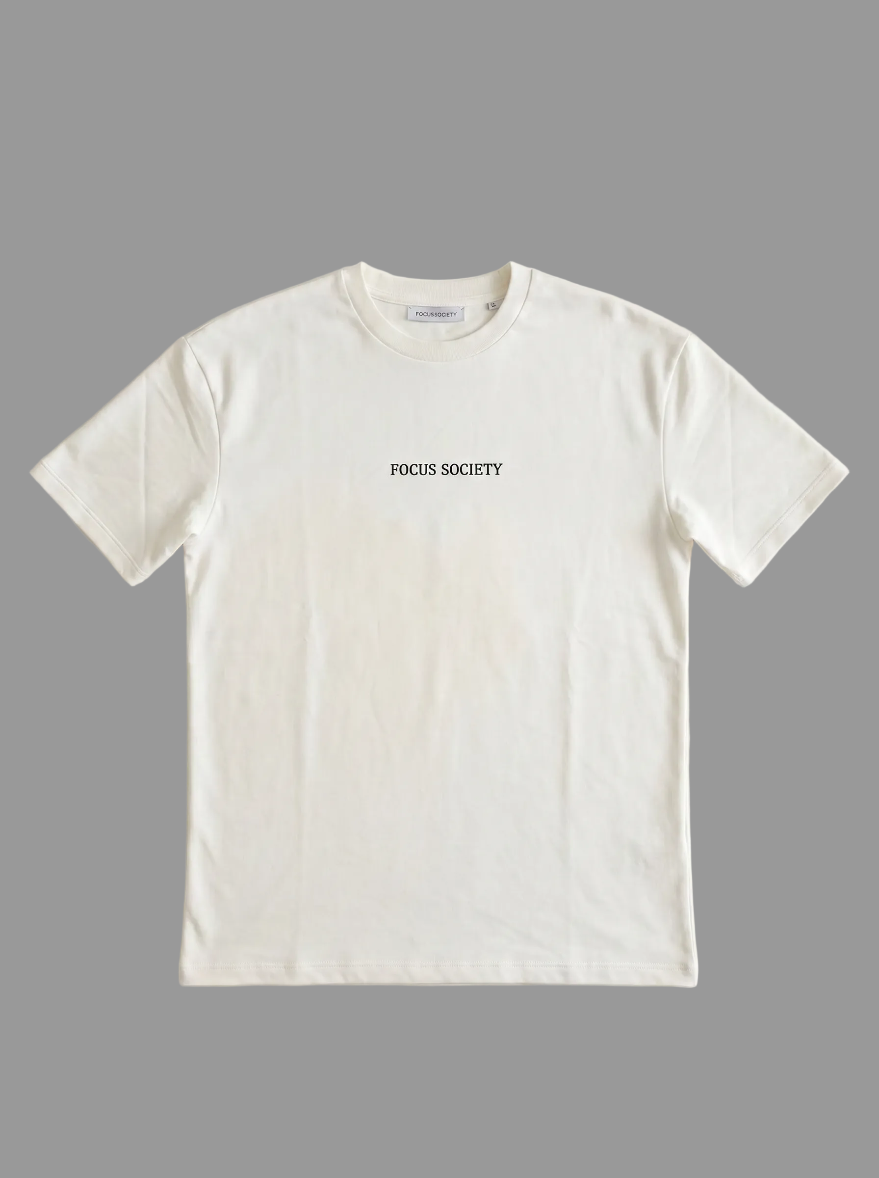 SOCIETY PREMIUM TEE IVORY