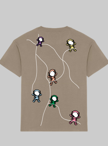 PREMIUM FOCUS T-SHIRT SAND