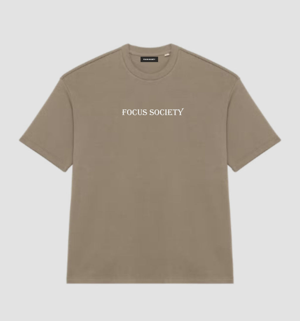 PREMIUM FOCUS T-SHIRT SAND